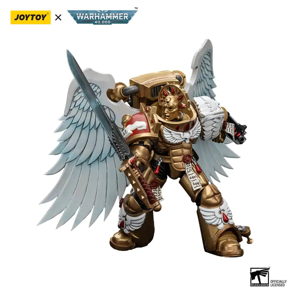 Warhammer 40.000 Figurka Akcji 1/18 Blood Angels Sanguinary Guard z Encarmine Sword 1 12 cm zdjęcie produktu