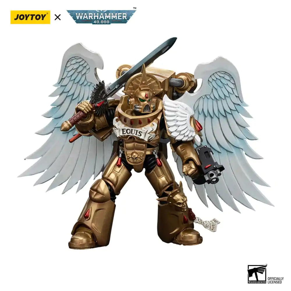 Warhammer 40,000 Figurka Akcji 1/18 Blood Angels Sanguinary Guard z Encarmine Sword 2 12 cm zdjęcie produktu