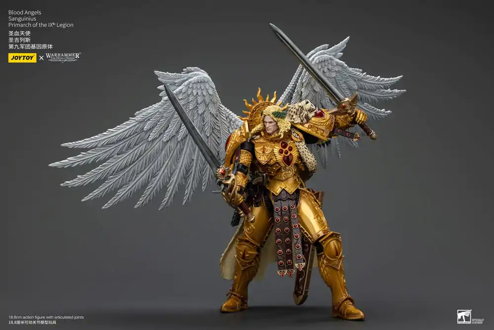 Warhammer The Horus Heresy Figurka Akcji 1/18 Blood Angels Sanguinius Primarcha IX Legionu 19 cm zdjęcie produktu