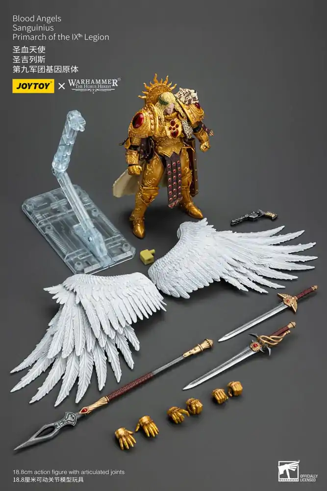 Warhammer The Horus Heresy Figurka Akcji 1/18 Blood Angels Sanguinius Primarcha IX Legionu 19 cm zdjęcie produktu