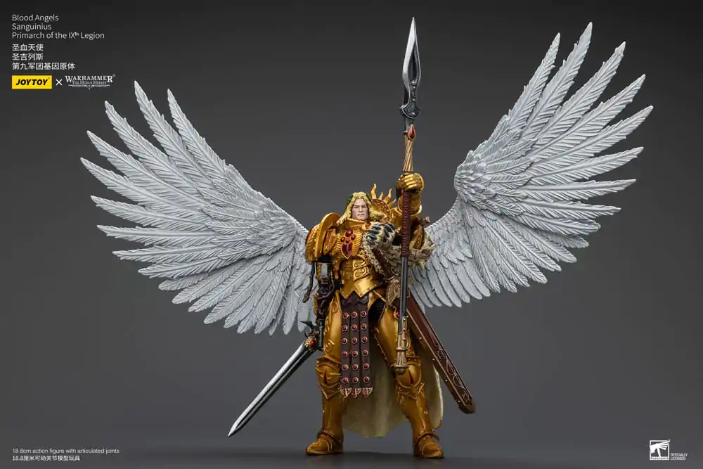 Warhammer The Horus Heresy Figurka Akcji 1/18 Blood Angels Sanguinius Primarcha IX Legionu 19 cm zdjęcie produktu