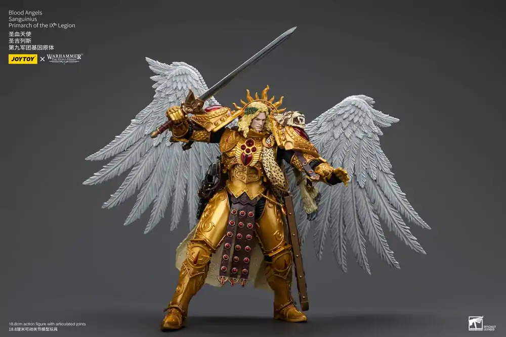 Warhammer The Horus Heresy Figurka Akcji 1/18 Blood Angels Sanguinius Primarcha IX Legionu 19 cm zdjęcie produktu