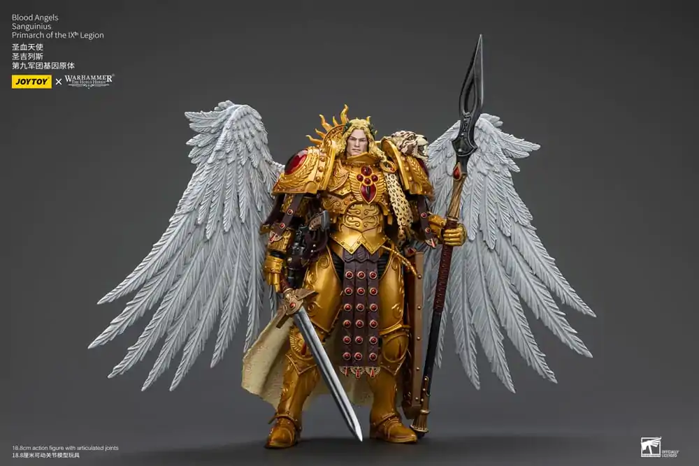 Warhammer The Horus Heresy Figurka Akcji 1/18 Blood Angels Sanguinius Primarcha IX Legionu 19 cm zdjęcie produktu