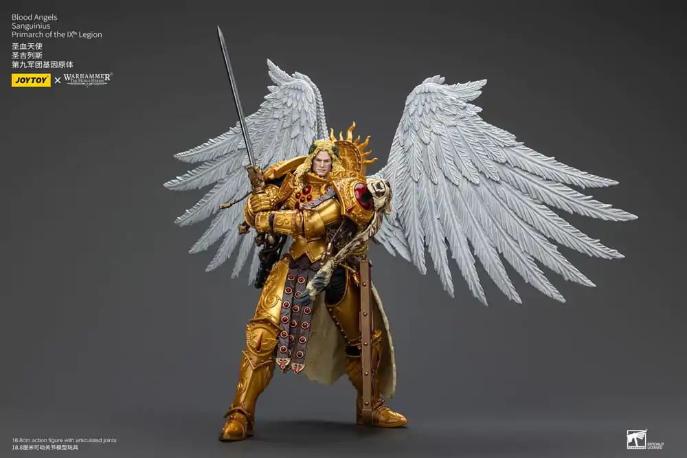 Warhammer The Horus Heresy Figurka Akcji 1/18 Blood Angels Sanguinius Primarcha IX Legionu 19 cm zdjęcie produktu