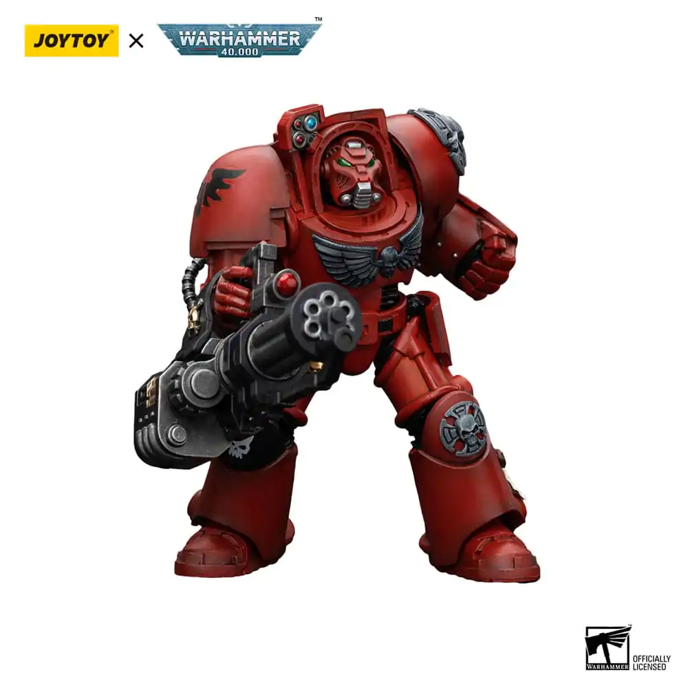 Warhammer The Horus Heresy Figurka Akcji 1/18 Blood Angels Terminator Squad Terminator z Działem Szturmowym 14 cm zdjęcie produktu