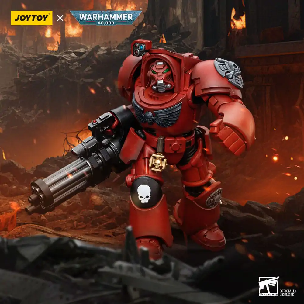 Warhammer The Horus Heresy Figurka Akcji 1/18 Blood Angels Terminator Squad Terminator z Działem Szturmowym 14 cm zdjęcie produktu