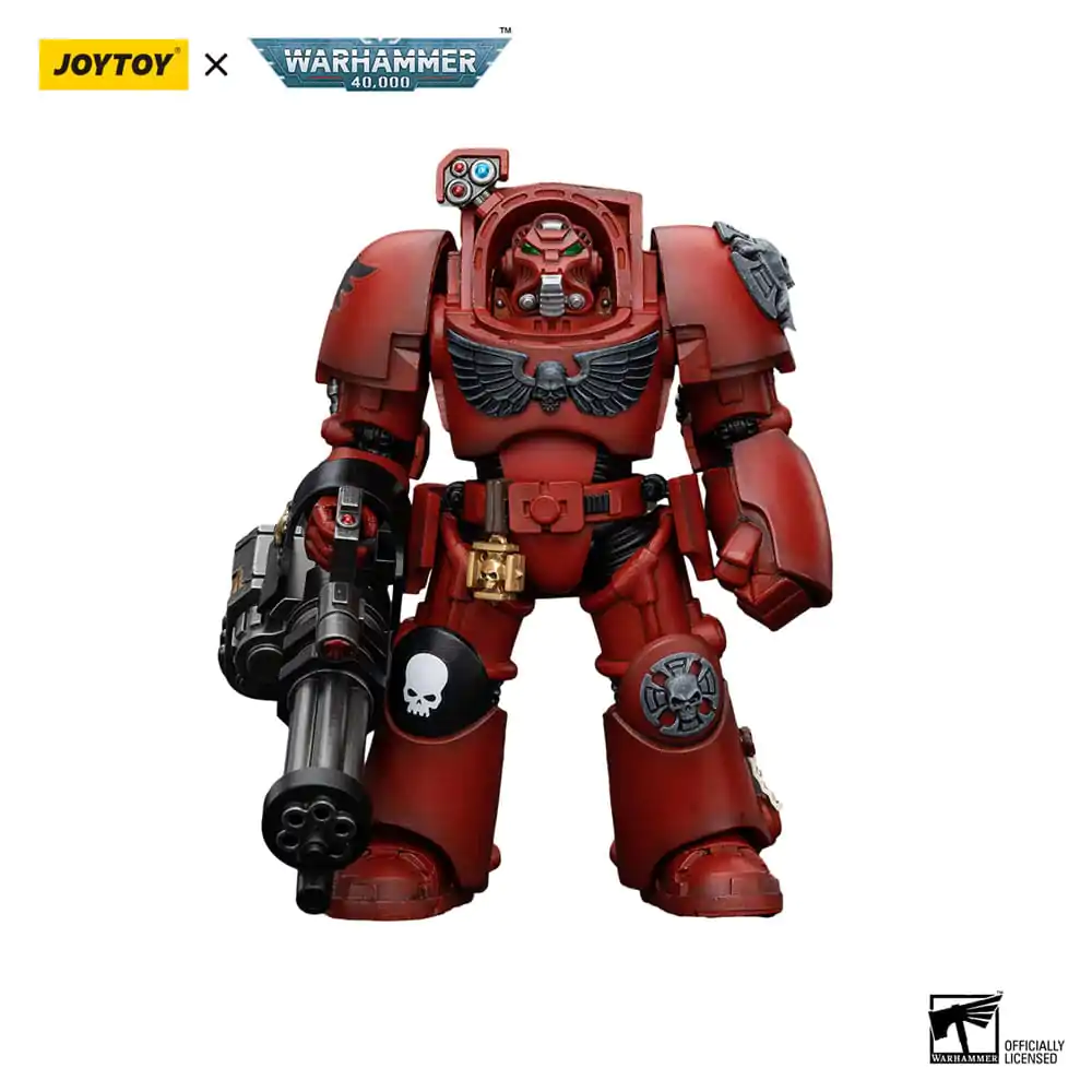 Warhammer The Horus Heresy Figurka Akcji 1/18 Blood Angels Terminator Squad Terminator z Działem Szturmowym 14 cm zdjęcie produktu