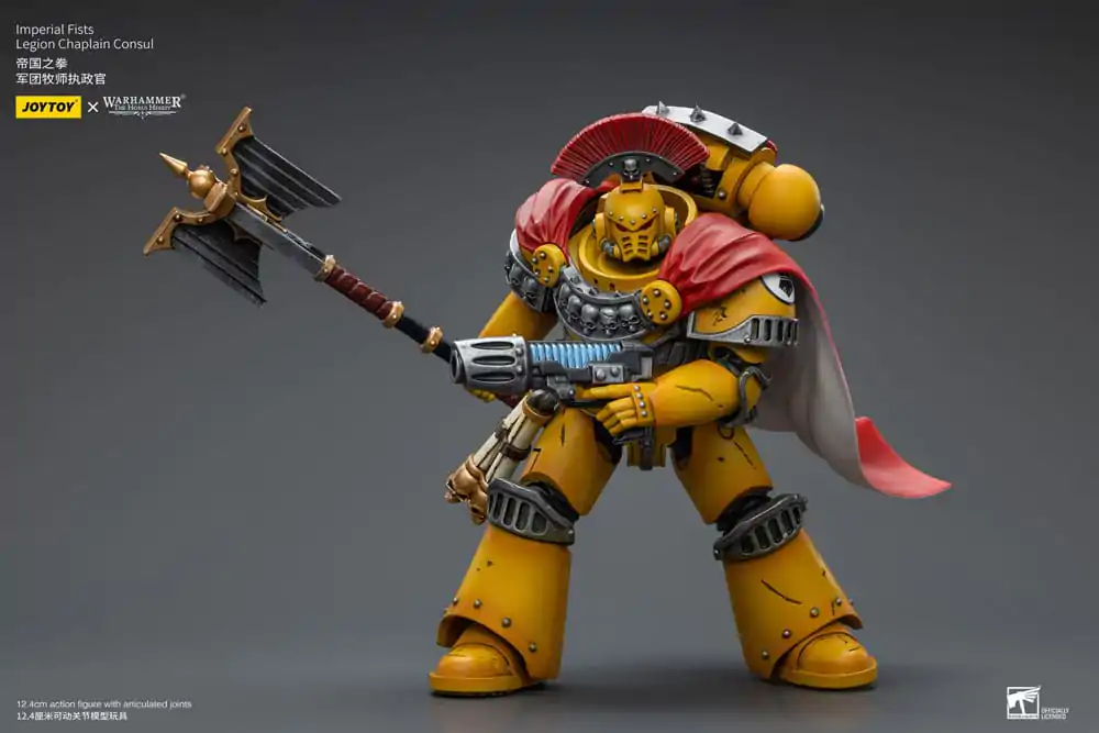 Warhammer The Horus Heresy Figurka Akcji 1/18 Imperial Fists Legion Chaplain Consul 12 cm zdjęcie produktu