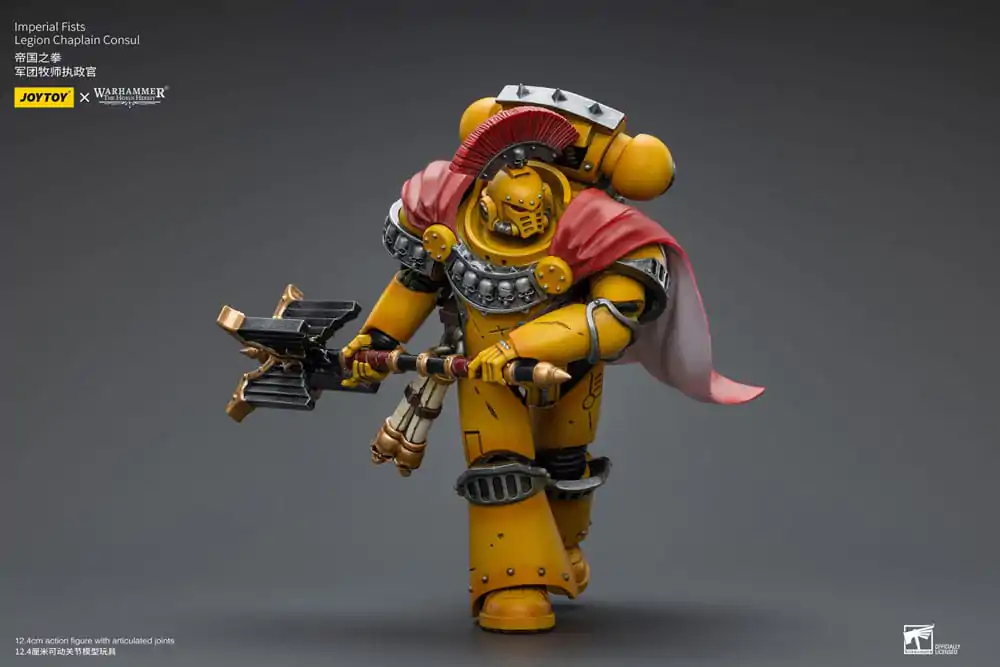 Warhammer The Horus Heresy Figurka Akcji 1/18 Imperial Fists Legion Chaplain Consul 12 cm zdjęcie produktu