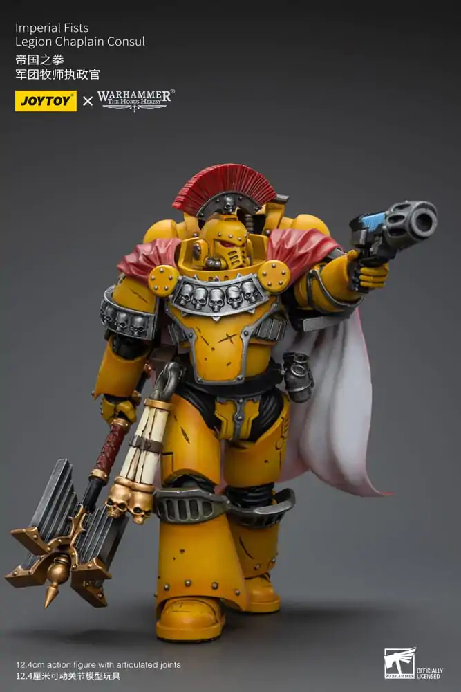 Warhammer The Horus Heresy Figurka Akcji 1/18 Imperial Fists Legion Chaplain Consul 12 cm zdjęcie produktu