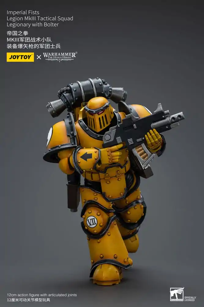 Warhammer The Horus Heresy Figurka Akcji 1/18 Imperial Fists Legion MkIII Tactical Squad Legionista z Bolterem 12 cm zdjęcie produktu