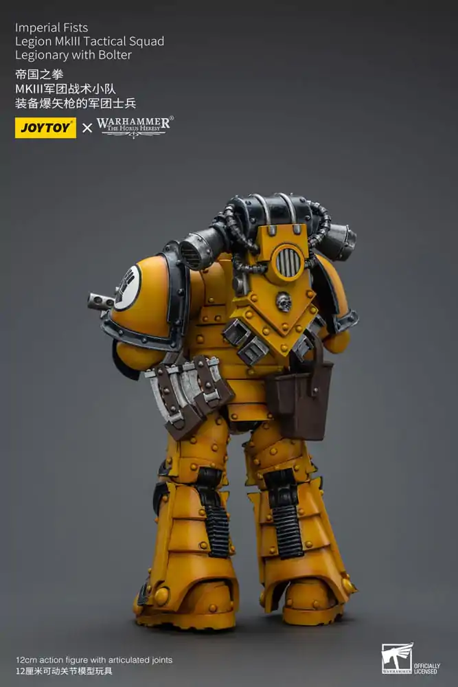Warhammer The Horus Heresy Figurka Akcji 1/18 Imperial Fists Legion MkIII Tactical Squad Legionista z Bolterem 12 cm zdjęcie produktu