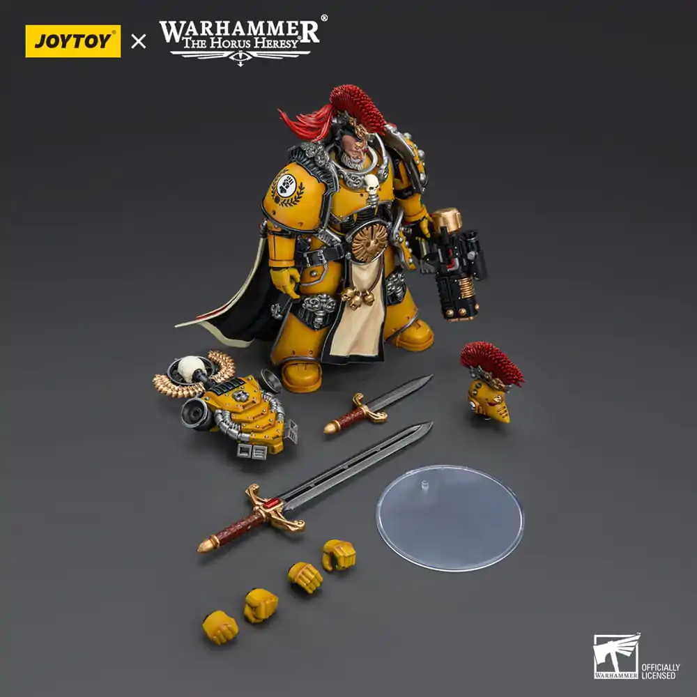 Warhammer The Horus Heresy Figurka Akcji 1/18 Imperial Fists Legion Praetor z mieczem energetycznym 12 cm zdjęcie produktu