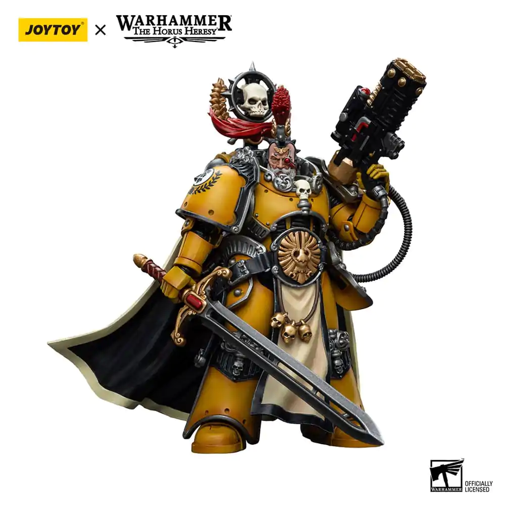 Warhammer The Horus Heresy Figurka Akcji 1/18 Imperial Fists Legion Praetor z mieczem energetycznym 12 cm zdjęcie produktu