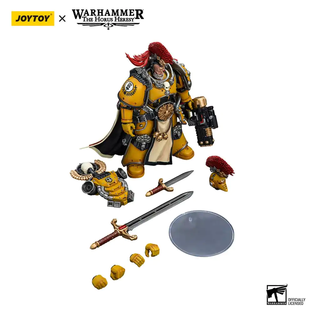 Warhammer The Horus Heresy Figurka Akcji 1/18 Imperial Fists Legion Praetor z mieczem energetycznym 12 cm zdjęcie produktu