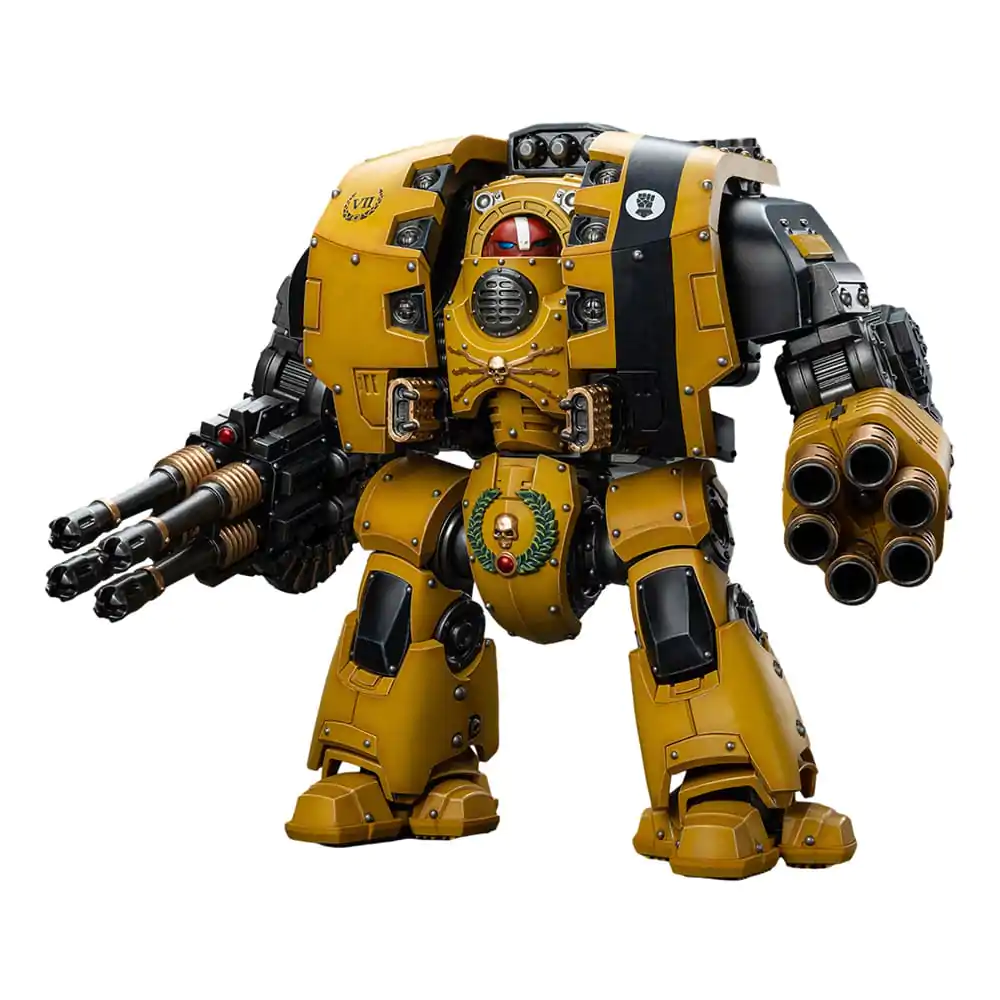 Warhammer The Horus Heresy Figurka Akcji 1/18 Imperial Fists Leviathan Dreadnought z Cyclonic Melta Lance i Storm Cannon 12 cm zdjęcie produktu