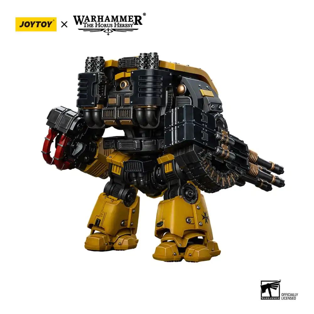Warhammer The Horus Heresy Figurka Akcji 1/18 Imperial Fists Leviathan Dreadnought z Cyclonic Melta Lance i Storm Cannon 12 cm zdjęcie produktu