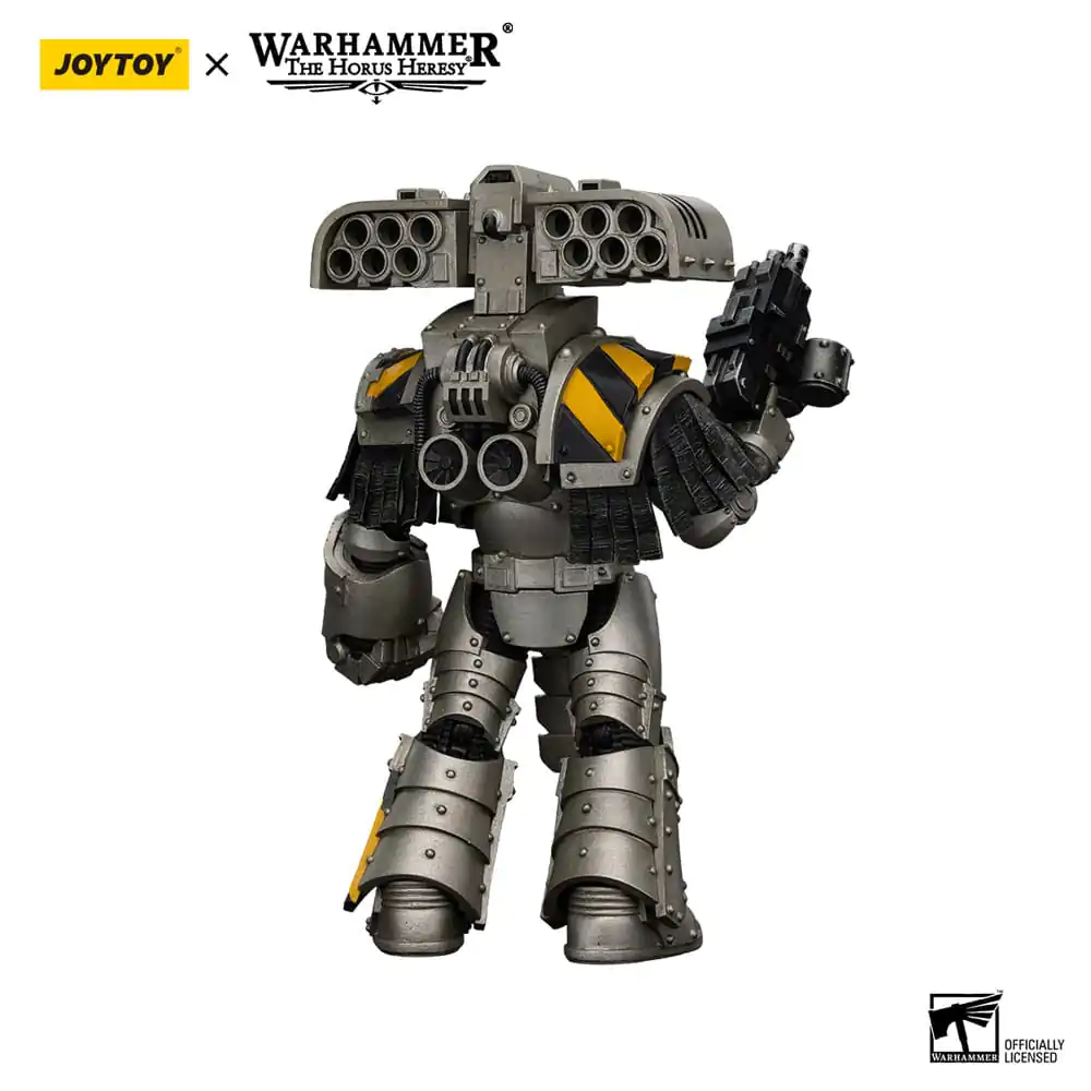 Warhammer The Horus Heresy Figurka Akcji 1/18 Iron Warriors Tyrant Siege Master Terminator z wyrzutnią rakiet 14 cm zdjęcie produktu
