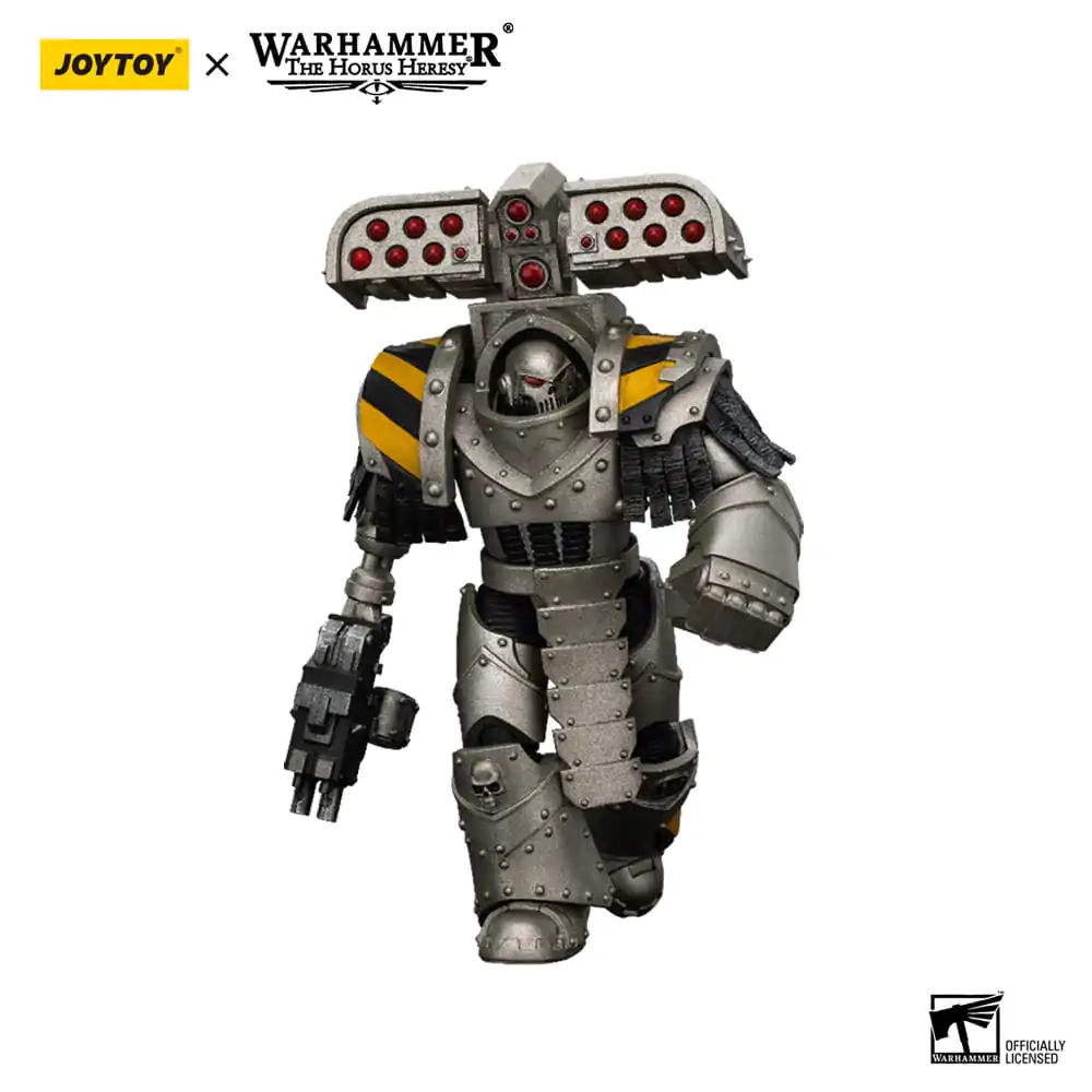 Warhammer The Horus Heresy Figurka Akcji 1/18 Iron Warriors Tyrant Siege Master Terminator z wyrzutnią rakiet 14 cm zdjęcie produktu