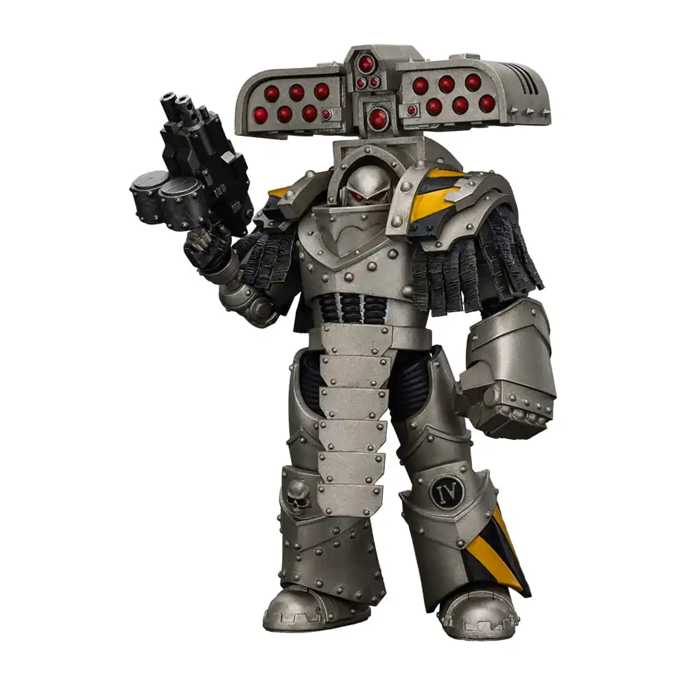 Warhammer The Horus Heresy Figurka Akcji 1/18 Iron Warriors Tyrant Siege Master Terminator z wyrzutnią rakiet 14 cm zdjęcie produktu