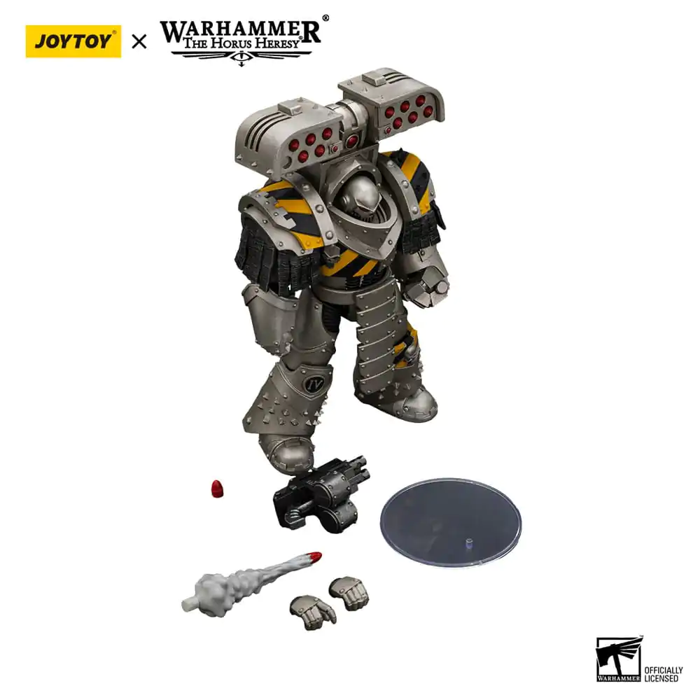 Warhammer The Horus Heresy Figurka Akcji 1/18 Iron Warriors Tyrant Siege Terminator z Wyrzutnią Rakiet 14 cm zdjęcie produktu