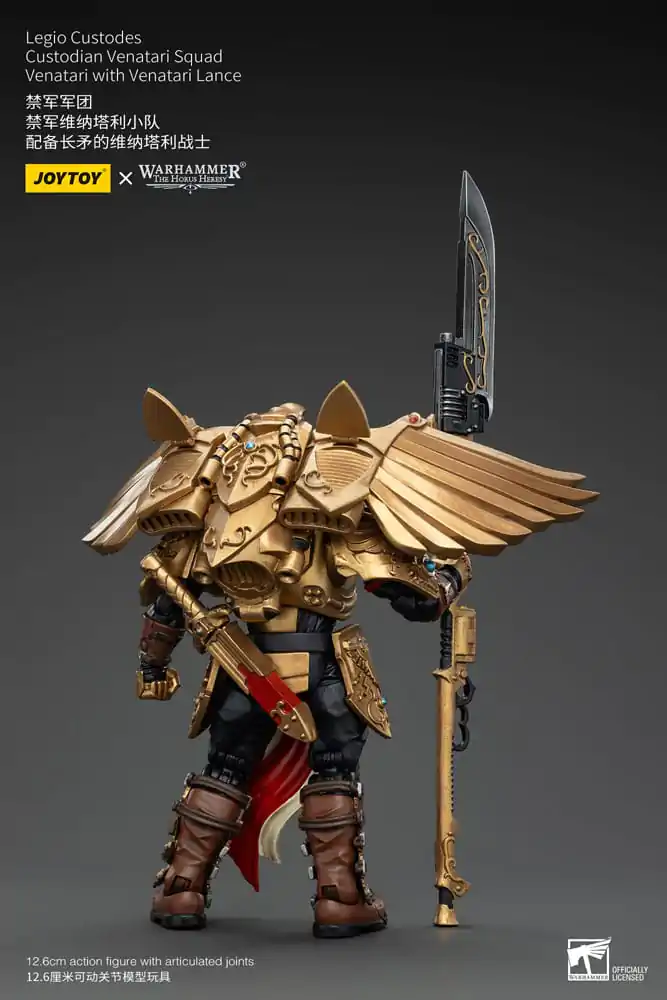 Warhammer The Horus Heresy Figurka Akcji 1/18 Legio Custodes Custodian Venatari Squad Venatari z Venatari Lance 13 cm zdjęcie produktu