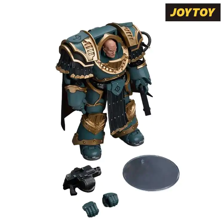 Warhammer The Horus Heresy Figurka Akcji 1/18 Sons of Horus Legion Praetor w Zbroi Terminatora Kataphractii 12 cm zdjęcie produktu