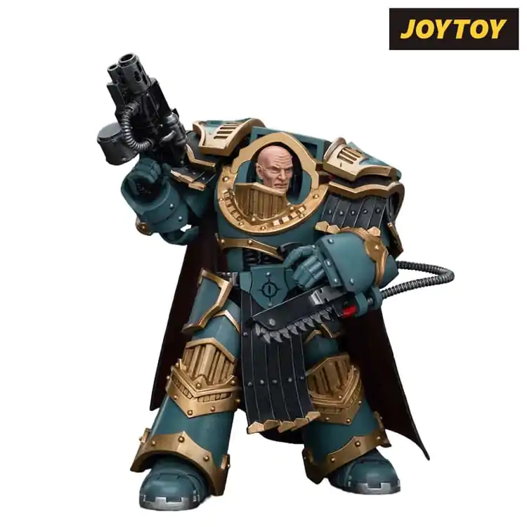 Warhammer The Horus Heresy Figurka Akcji 1/18 Sons of Horus Legion Praetor w Zbroi Terminatora Kataphractii 12 cm zdjęcie produktu