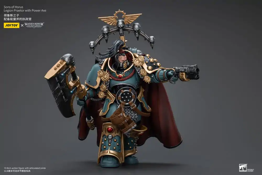 Warhammer The Horus Heresy figurka akcji 1/18 Sons of Horus Legion Praetor z Power Axe 12 cm zdjęcie produktu