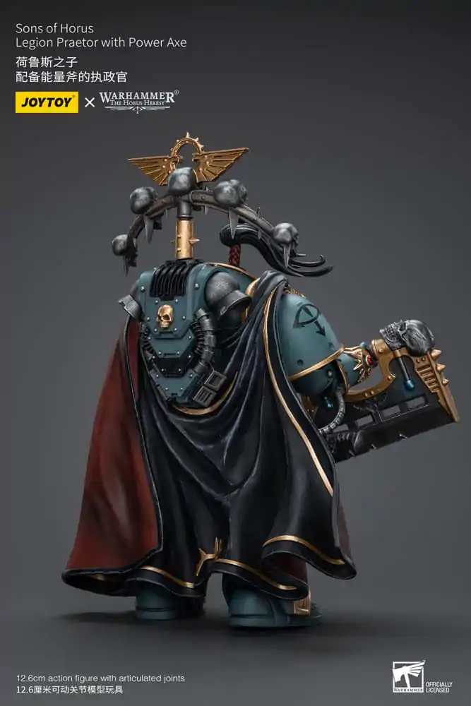 Warhammer The Horus Heresy figurka akcji 1/18 Sons of Horus Legion Praetor z Power Axe 12 cm zdjęcie produktu