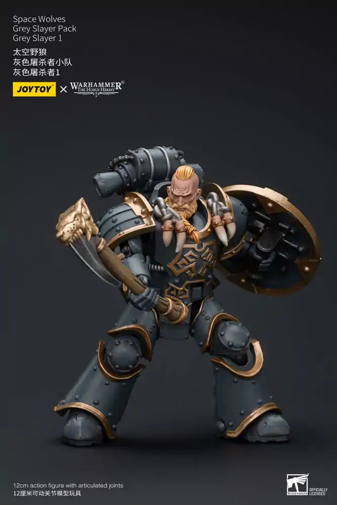 Warhammer The Horus Heresy Figurka Akcji 1/18 Space Wolves Grey Slayer Pack Grey Slayer 1 12 cm zdjęcie produktu