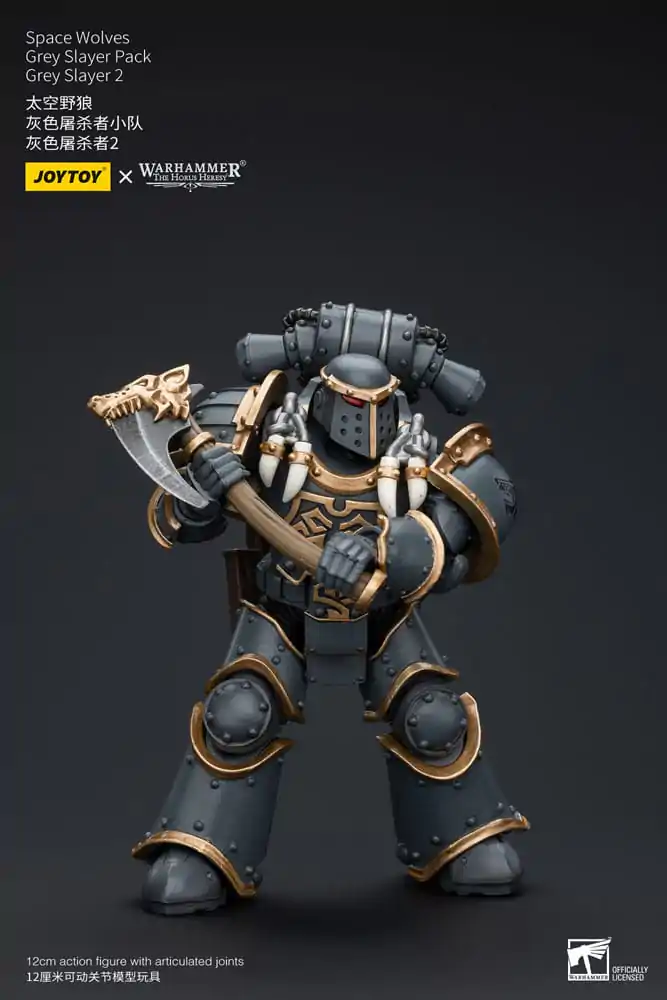 Warhammer The Horus Heresy Figurka Akcji 1/18 Space Wolves Grey Slayer Pack Grey Slayer 2 12 cm zdjęcie produktu