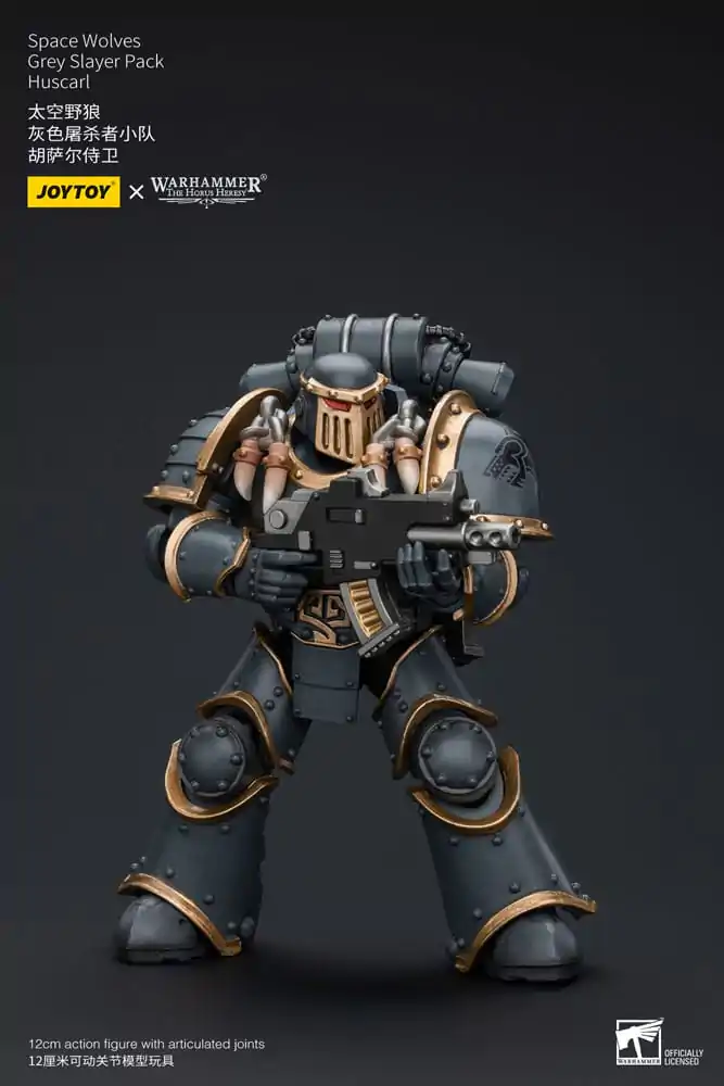 Warhammer The Horus Heresy Figurka Akcji 1/18 Space Wolves Grey Slayer Pack Huscarl 12 cm zdjęcie produktu