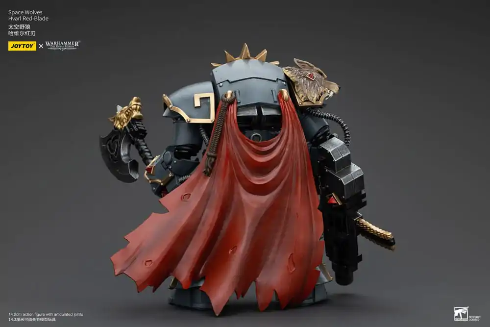 Warhammer The Horus Heresy Figurka Akcji 1/18 Space Wolves Hvarl Red-Blade 14 cm zdjęcie produktu