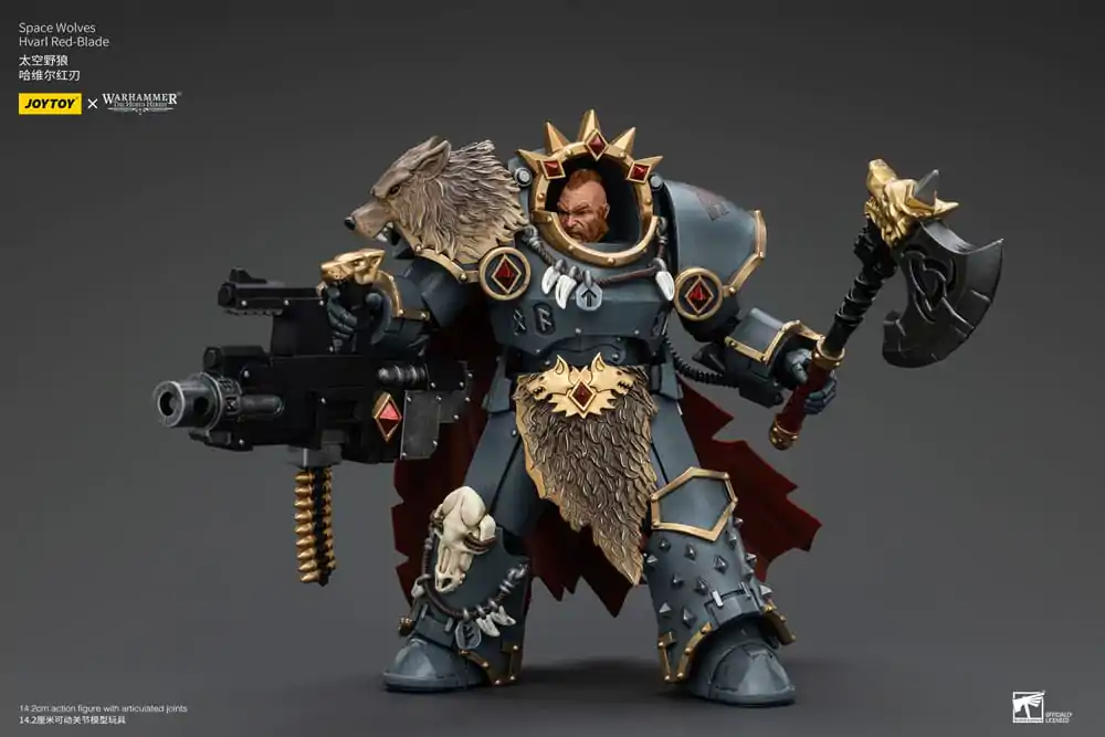 Warhammer The Horus Heresy Figurka Akcji 1/18 Space Wolves Hvarl Red-Blade 14 cm zdjęcie produktu