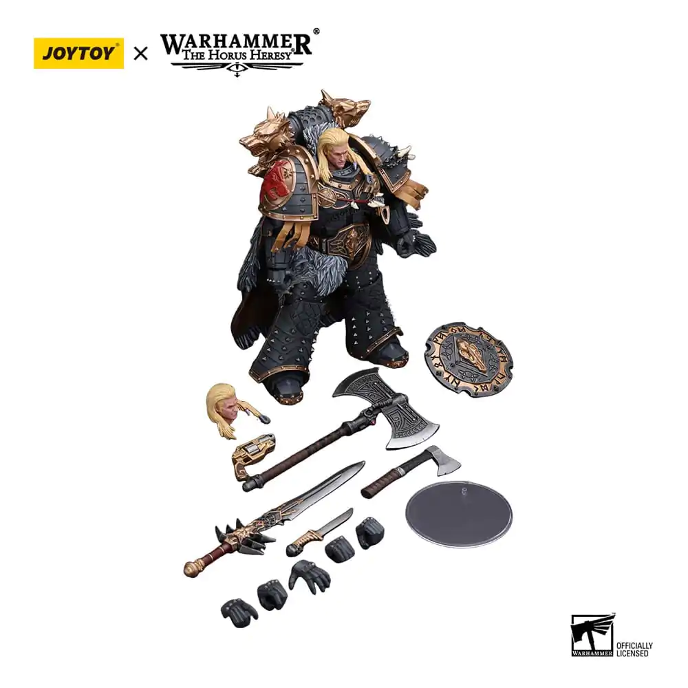 Warhammer The Horus Heresy Figurka Akcji 1/18 Space Wolves Leman Russ Primarcha VI Legionu 12 cm zdjęcie produktu