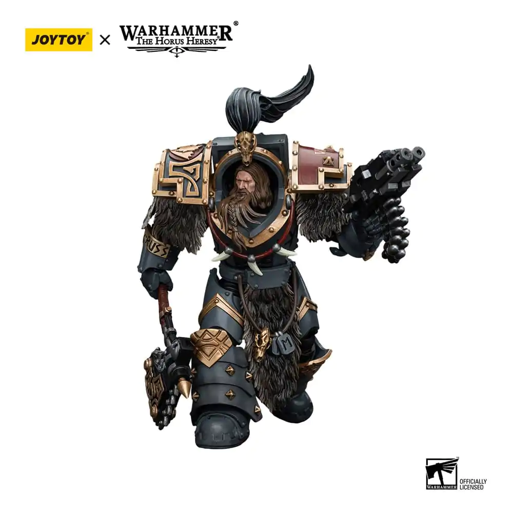 Warhammer The Horus Heresy Figurka Akcji 1/18 Space Wolves Varagyr Wolf Guard Squad Varagyr Terminator 2 12 cm zdjęcie produktu