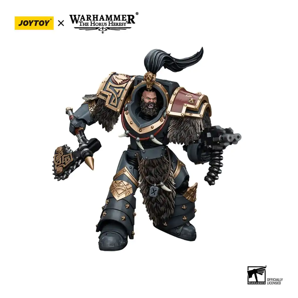 Warhammer The Horus Heresy Figurka Akcji 1/18 Space Wolves Varagyr Wolf Guard Squad Varagyr Thegn 12 cm zdjęcie produktu