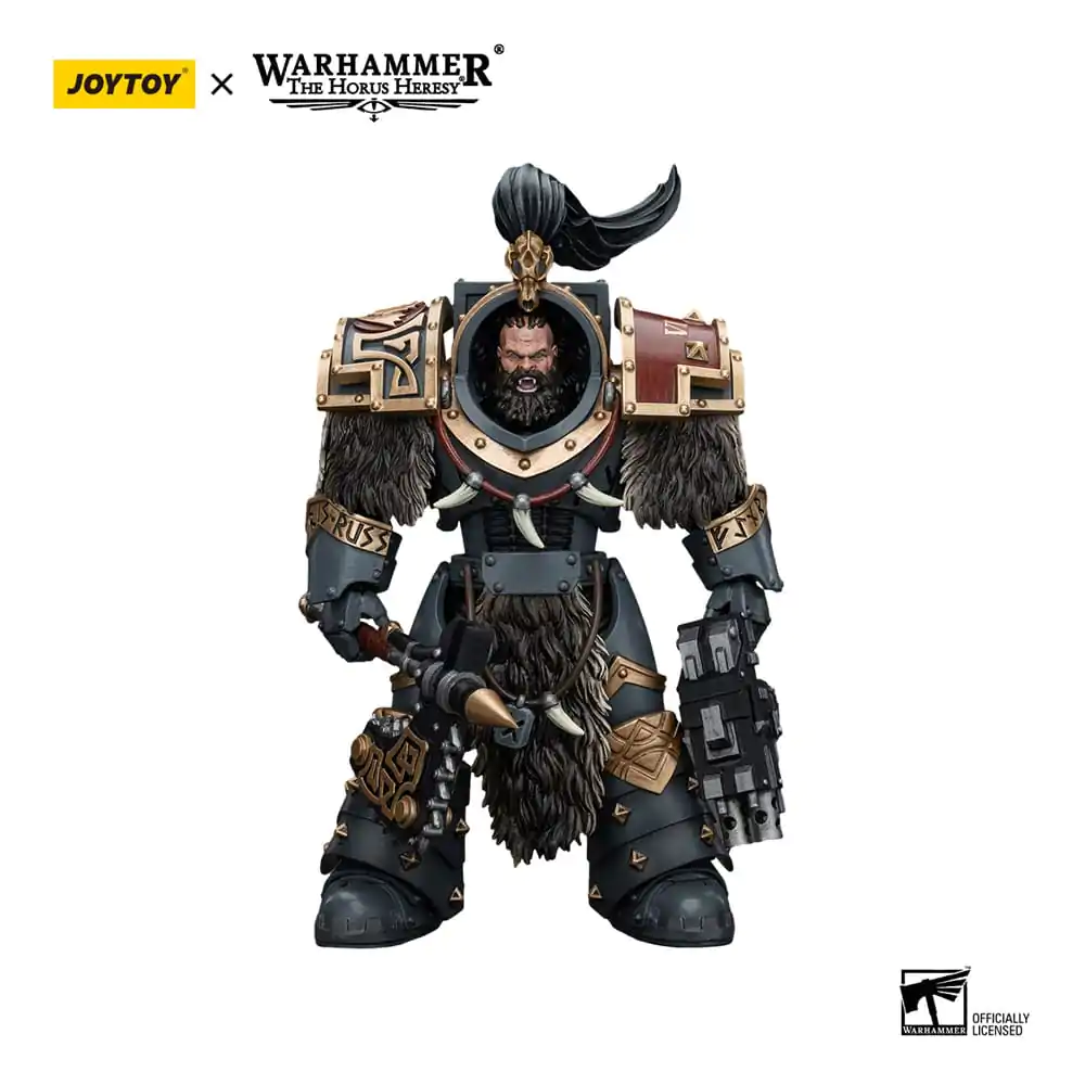 Warhammer The Horus Heresy Figurka Akcji 1/18 Space Wolves Varagyr Wolf Guard Squad Varagyr Thegn 12 cm zdjęcie produktu