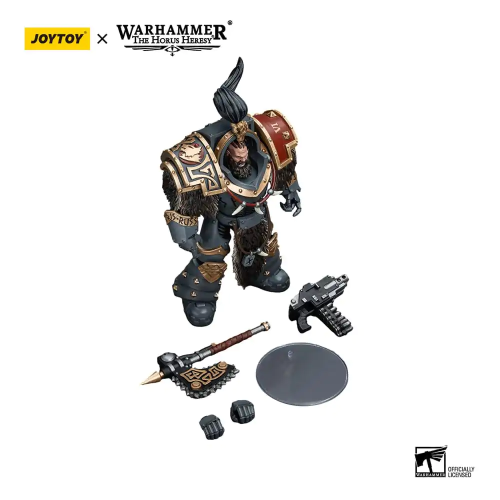 Warhammer The Horus Heresy Figurka Akcji 1/18 Space Wolves Varagyr Wolf Guard Squad Varagyr Thegn 12 cm zdjęcie produktu