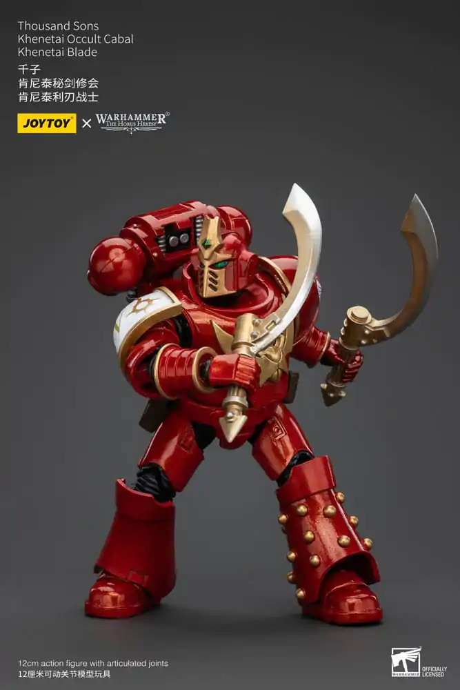 Warhammer The Horus Heresy Figurka Akcji 1/18 Thousand Sons Khenetai Occult Cabal Khenetai Blade 12 cm zdjęcie produktu