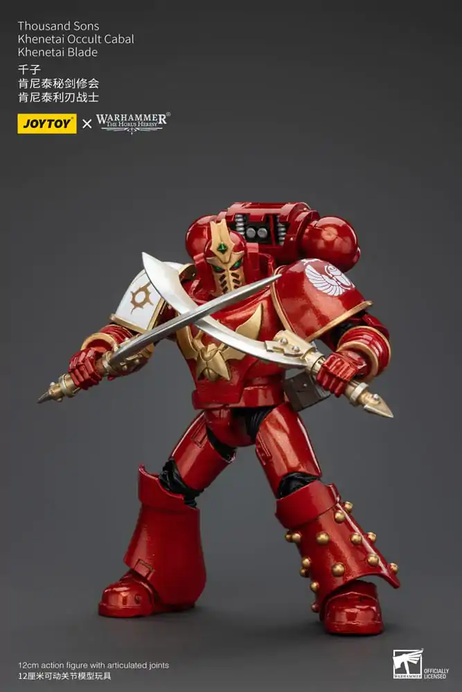 Warhammer The Horus Heresy Figurka Akcji 1/18 Thousand Sons Khenetai Occult Cabal Khenetai Blade 12 cm zdjęcie produktu