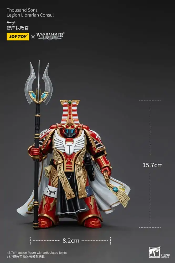 Warhammer The Horus Heresy Figurka Akcji 1/18 Thousand Sons Legion Librarian Consut 16 cm zdjęcie produktu