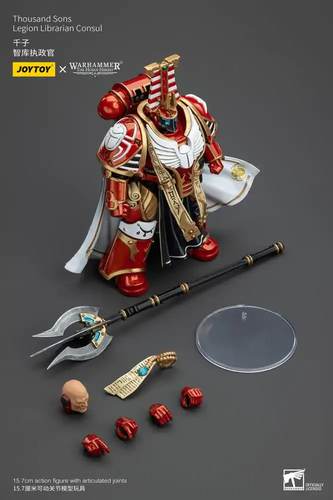 Warhammer The Horus Heresy Figurka Akcji 1/18 Thousand Sons Legion Librarian Consut 16 cm zdjęcie produktu