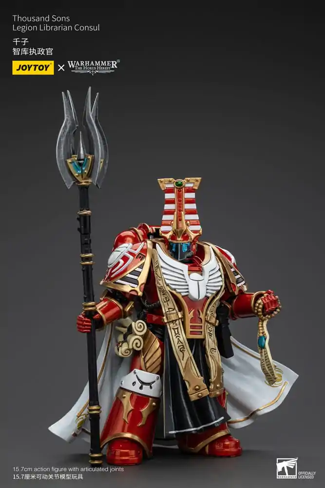 Warhammer The Horus Heresy Figurka Akcji 1/18 Thousand Sons Legion Librarian Consut 16 cm zdjęcie produktu