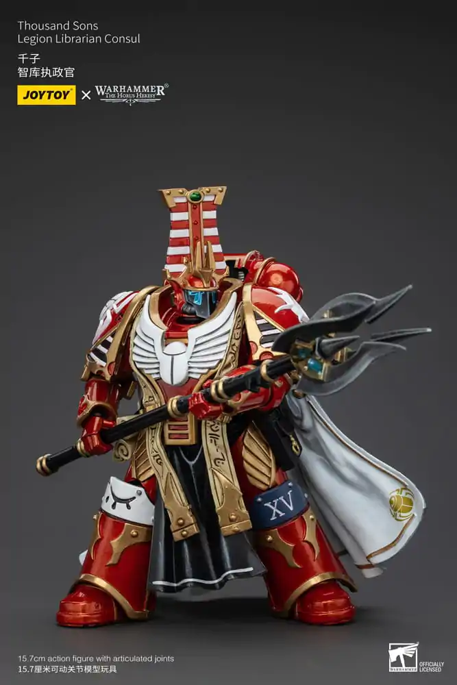 Warhammer The Horus Heresy Figurka Akcji 1/18 Thousand Sons Legion Librarian Consut 16 cm zdjęcie produktu