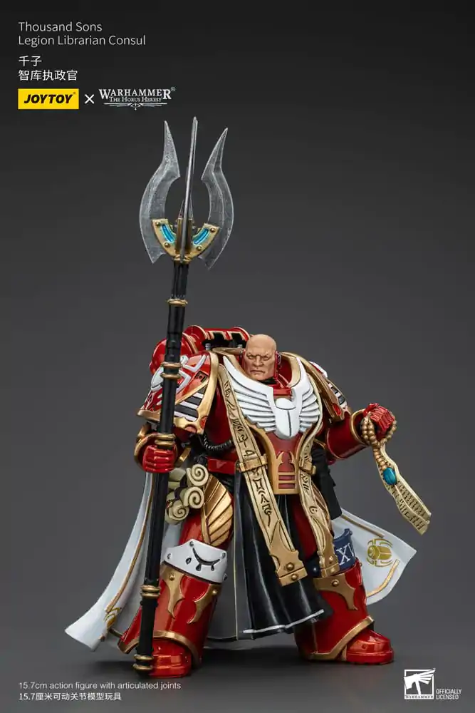 Warhammer The Horus Heresy Figurka Akcji 1/18 Thousand Sons Legion Librarian Consut 16 cm zdjęcie produktu