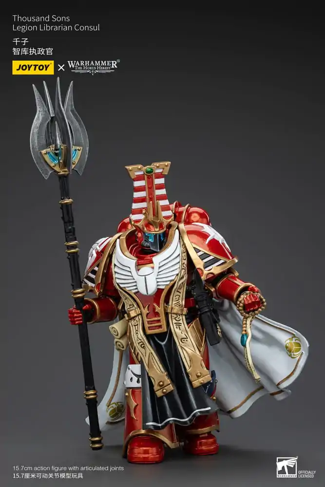 Warhammer The Horus Heresy Figurka Akcji 1/18 Thousand Sons Legion Librarian Consut 16 cm zdjęcie produktu