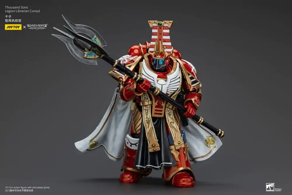 Warhammer The Horus Heresy Figurka Akcji 1/18 Thousand Sons Legion Librarian Consut 16 cm zdjęcie produktu