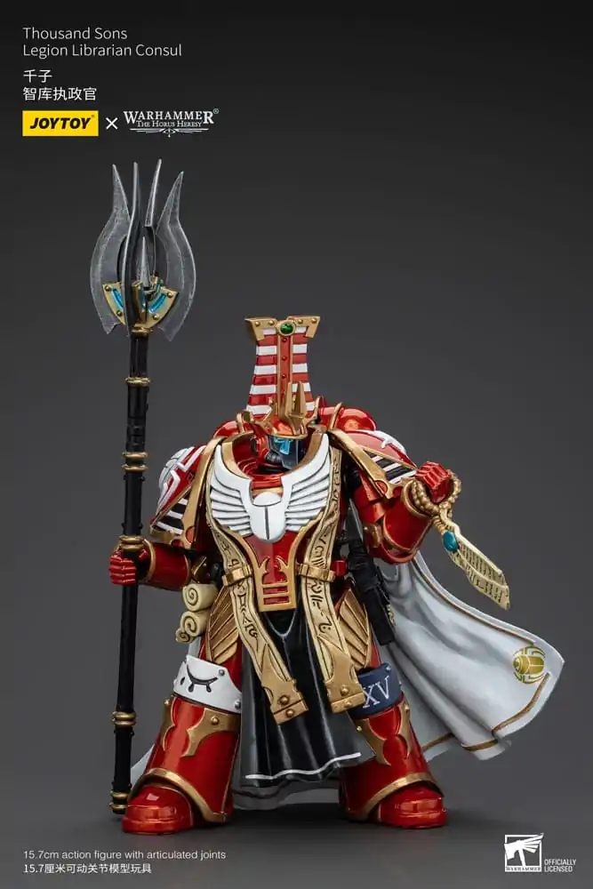 Warhammer The Horus Heresy Figurka Akcji 1/18 Thousand Sons Legion Librarian Consut 16 cm zdjęcie produktu